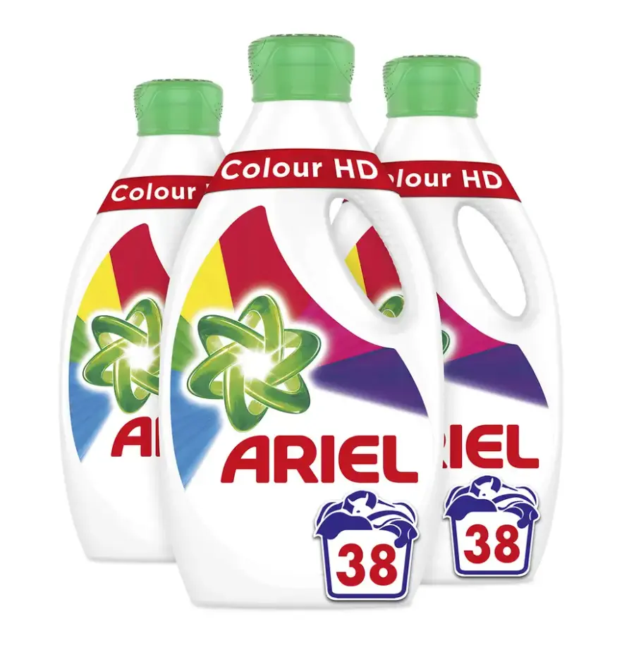 High Quality Ariel Auto Colour Concentrated Washing Liquid, 1.1l