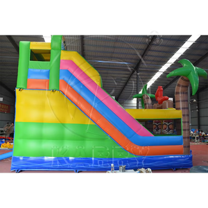 Parque Acuático Inflable Comercial, Tobogán Acuático Inflable de PVC Grueso, Equipo de Juego Acuático para Niños, para Jardín, Verano - Product Image 3