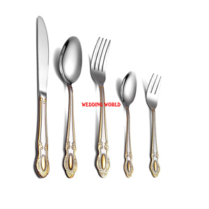 Cubiertos de acero inoxidable de diseñador hechos a mano de calidad superior, cubiertos de Metal Vintage clásicos en elegante suministro al por mayor - Product Image 5