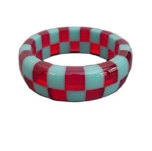 Transparent Blue <b>Wood</b> & Resin Round Casted Resin Jewelry Handicraft Best Cuff Bracelet Bangles <b>for</b> Women Best <b>for</b> <b>Sale</b> Product - Product Image 4