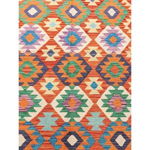 พรมกิลิม ไมมาณา อัฟกานิสถาน ขนาด 180 x 117 ซม. พรมปูพื้นและชุดพรม - Product Image 1