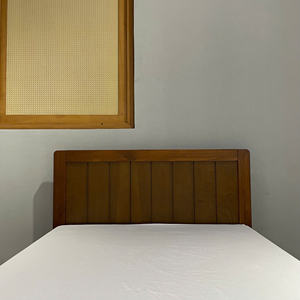 Single <b>Bed</b> with Minimalism Style Have <b>White</b> Color and Espresso Color, Customize Follow Customer Requirement. - Product Image 3