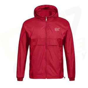 Veste coupe-vent imperméable décontractée pour homme de qualité supérieure, idéale pour la randonnée en plein air, en polyester respirant et softshell avec fermeture éclair en nylon - Product Image 1