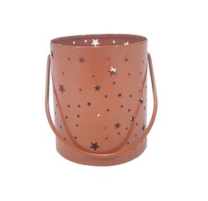 Porte-bougie en métal élégant pour la décoration de la chambre à coucher, ajoutant une lumière apaisante et calmante et améliorant l'ambiance nocturne - Product Image 1