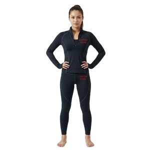 Conjunto Deportivo de 2 Piezas con Cierre de Cremallera para Mujer, Ropa Deportiva Elástica para Gimnasio, Yoga y Entrenamiento - Product Image 2