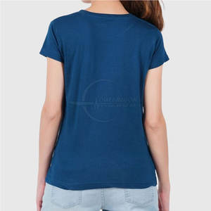 เสื้อยืดสตรีผ้าฝ้ายแฟชั่น - Product Image 4