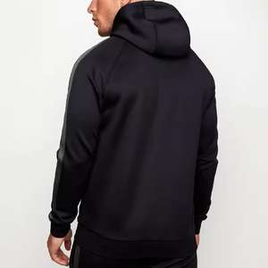 Conjunto de hombre de forro polar ecológico suave personalizado | sudadera Lisa transpirable y pantalones de chándal para el calor diario - Product Image 2