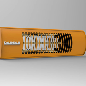 Calentador de Patio con Control remoto elegante y eficiente para exteriores, modelo de enchufe del Reino Unido, infrarrojo, de 2, kW - Product Image 1