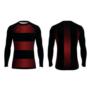 Men's <b>Camo</b> Compression Long Sleeve Rash Guard for Outdoor Training - Product Image 1