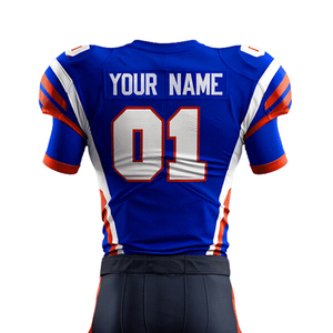 Conjunto de uniforme completo de equipo de fútbol americano personalizado al por mayor con servicio OEM de fabricante de ropa de equipo de impresión por sublimación - Product Image 6