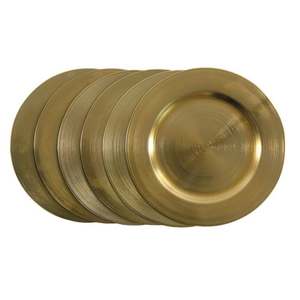 Assiettes En Verre Dorees Pour Mariage A Diner Emballees Vrac Ensemble De Vaisselle Assiette Plat <span class=keywords><strong>La</strong></span> <span class=keywords><strong>Cuisine</strong></span> - Product Image 5