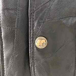 Men's <b>Black</b> Leather Motorcycle <b>Vest</b> with Adjustable Side Laces Soft Sheepskin Biker <b>Vest</b>-OEM Supply - Product Image 3