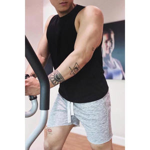 Débardeur en coton respirant SP09 pour hommes, disponible en plusieurs couleurs, conçu pour la salle de sport, la maison et le style de rue décontracté. - Product Image 4