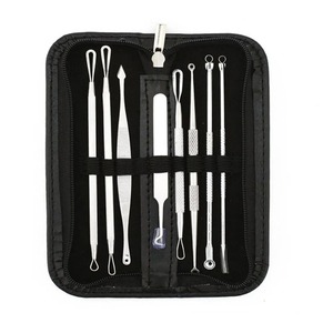 High Quality Stainless Steel Blackhead Whitehead Remover Acne Treatment Custom Design Pimple Extractor Rechargeable <b>Vacuum</b> - Product Image 2