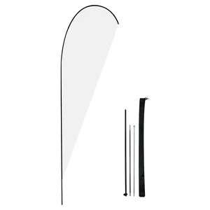 Drapeau en forme de larme Vriesea, marchandises promotionnelles pour la publicité et les événements - Product Image 2