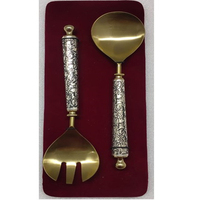 Restaurant Günstiges Besteck mit weißem Acryl griff Abendessen Gabel Löffel Messer Luxus Designer Edelstahl Besteck Set