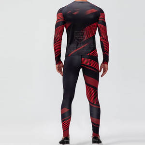 Meilleures ventes Ensemble Rash Guard d'hiver décontracté solide et respirant pour hommes en stock Bas prix pour la vente en ligne - Product Image 4