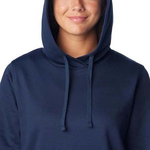 Las mejores tendencias gimnasio Fitness Casual transpirable ropa de mujer sudaderas con capucha pulóver algodón polar térmico sudaderas con capucha de mujer - Product Image 4