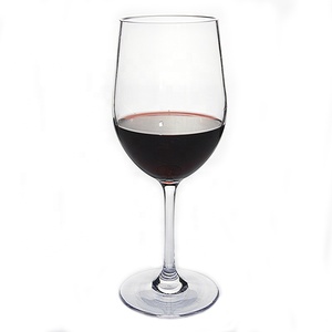 BPA Free 15oz <b>Plastic</b> Acrylic Stemmed Wine <b>Glasses</b> - Product Image 5