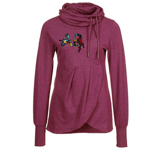 Top qualité surdimensionné Streetwear hiver islamique dames sweats à capuche prix raisonnable Oem grande taille musulman à capuche pour les femmes - Product Image 1