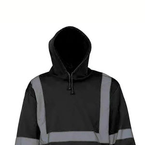 Ropa de Seguridad Reflectante de Alta Calidad y Diseño Duradero, Sudadera con Capucha de Alta Visibilidad Personalizada con Logotipo, Última Llegada en Ropa de Trabajo - Product Image 2