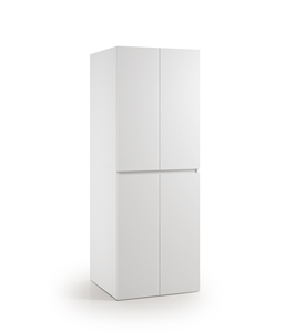 Terraneo EL128GR Mueble Multiusos Contemporáneo de Madera con Puertas para Lavadora y Secadora, Ahorro de Espacio para Lavanderías - Product Image 4