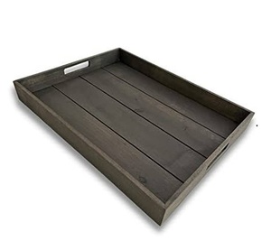 Hot Selling Natural Wooden Serving <b>tray</b> Multifunctional Home Hotel Kitchen Decorative & Food Fruits Serving <b>Storage</b> <b>Tray</b> Platter - Product Image 1
