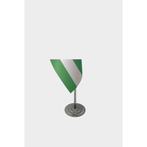 Drapeau officiel de l'Abkhazie imprimé numériquement en soie et polyester pour affichage sur un mât en aluminium - Product Image 4