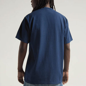 T-shirt en coton lourd à poche pour homme, coupe décontractée - Product Image 3