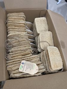 Loofah-esponja ecológica, esponja exfoliante, depurador corporal - Product Image 4