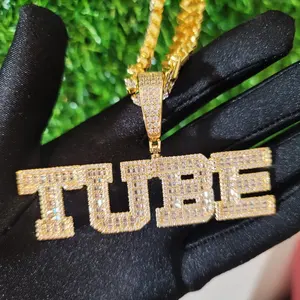 Colgante único de Hip Hop con diamantes para fiesta con diseño elegante para regalo de aniversario - Product Image 4