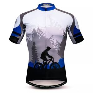 Jersey de ciclismo para hombre de gama alta de la mejor calidad, camisa de verano de secado rápido, mangas largas con cuello y brazo, OEM tamaño adulto, estampado de poliéster - Product Image 2