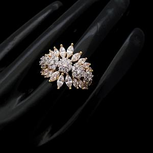 Stylish Trendy Best Quality Gold Finish Stylish <b>Ring</b> For Function And Party Wedding Wear Collection For Women And <b>Girls</b> For Wear - Product Image 1