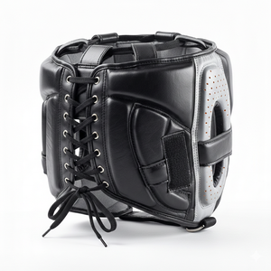 Protège-tête d'entraînement pour arts martiaux, MMA, boxe – Conception durable, légère et protectrice, fermeture réglable – OEM ODM personnalisé - Product Image 2