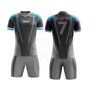 Uniforme de Fútbol para Hombre, Nuevo Diseño, 100% Poliéster, Secado Rápido, Transpirable, Bajo Precio, Servicio OEM, Ropa de Entrenamiento - Product Image 1