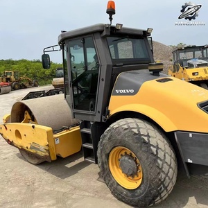 Rodillo Compactador Vibratorio Volvo SD200 Usado, 20 Toneladas de Peso Operativo, Tambor Único, Compactador de Construcción Mediana Original Sueco - Product Image 3