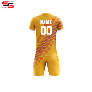 Camiseta de fútbol personalizada transpirable de poliéster con sublimación para hombre - Product Image 2