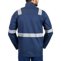 Veste de sécurité pour homme 100% polyester, classe 1 ANSI, LED clignotante, imperméable, haute visibilité, réfléchissante, pour le travail