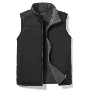Gilet polaire pour hommes automne hiver chaud polaire gilet hommes ample grande taille haut sans manches sport veste d'hiver - Product Image 1
