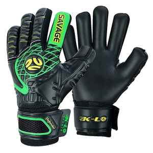 Équipement de gardien de but confortable de haute qualité en cuir et en latex personnalisable pour une utilisation en extérieur - Product Image 1