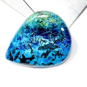 AAA Shattukite Gemstone 100% Natural Shattuckite Cabochon Stone Healing Crystal Shattuckite Stone para la fabricación de joyas - Product Image 2