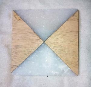 Custom Material Coaster Set Classic Style round Stone Pads for Kitchen Made in India - Product Image 6