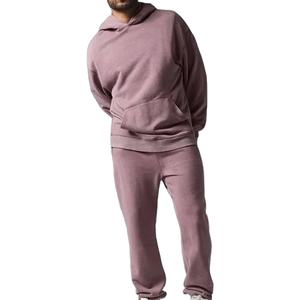 เสื้อฮู้ดล้างกรดแบบสวมหัวมีฮู้ดแบบไม่มีสายเสื้อมีฮู้ดฮิปฮอปมีโลโก้สำหรับผู้ชายสวมใส่ทุกวันสำหรับฤดูหนาว - Product Image 5