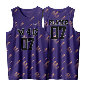 Maillot de basket-ball réversible double face à séchage rapide, personnalisable avec le nom de l'équipe, col en V, sans manches, débardeur unisexe - Product Image 5