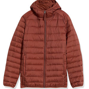 Dernière conception personnalisée fermeture éclair réactive la chaleur bouffantes vestes hiver chaud unisexe vers le bas manteau bulle recadrée chaleur réactive veste - Product Image 1