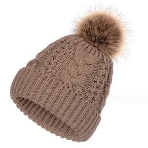 หมวกปอมปอมปอมอินเทรนด์กับเสื้อขนปุยที่สมบูรณ์แบบสำหรับสภาพอากาศหนาวเย็นหมวกปอมปอมปอมสไตล์แฟชั่นสำหรับทุกเพศพร้อมโลโก้ที่กำหนดเอง - Product Image 6