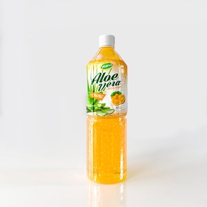 OEM/etiqueta privada Aloe Vera sabor melocotón jugo concentrado 500ml-1500ml botellas de PET puré de Vietnam - Product Image 5