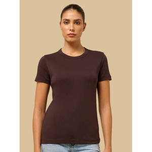 เสื้อยืดอินเตอร์ล็อคผู้หญิง - Product Image 1