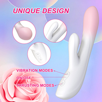 Vibrateur double couleur pour femmes, stimulateur du point G, NOUVEAU Gode Lapin Vibrateur à perles, Fournisseur en gros de produits sexuels