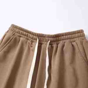 Custom Unisex Printing Fashion <b>Short</b> Puff Print Summer Sweat <b>Shorts</b> 100% Cotton Acid Wash High Street Plus Size Mid for Men - Product Image 2